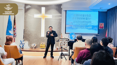 倍增的恩膏與聖靈澆灌,帶來雙倍影響力,幫助會眾在各領域釋放屬天使命。 朱植森院長勸勉會眾-國度生命力