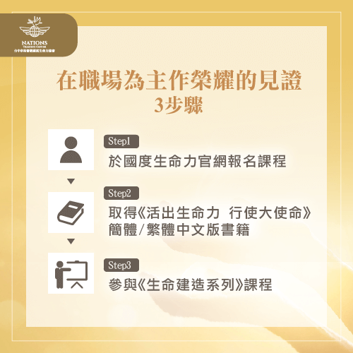 國度領袖培訓課程3步驟-國度領袖培訓課程